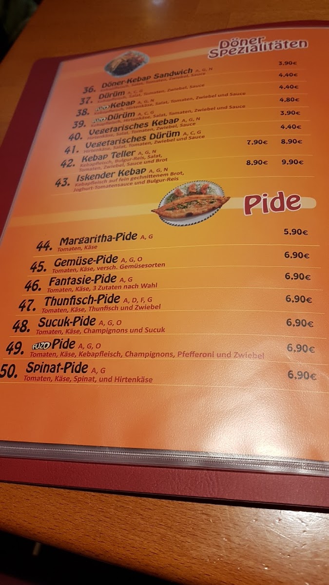 Menu Fuzo Pizza & Kebap-5